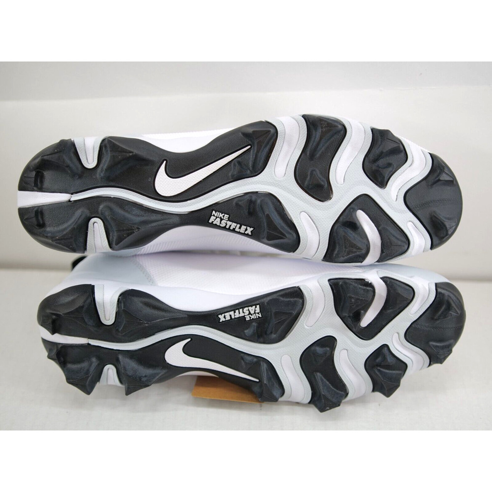Nike Force Trout 9 Keystone Low Rubber Baseball Cleats WHITE | BLACK SZ 11 - Picture 7 of 7